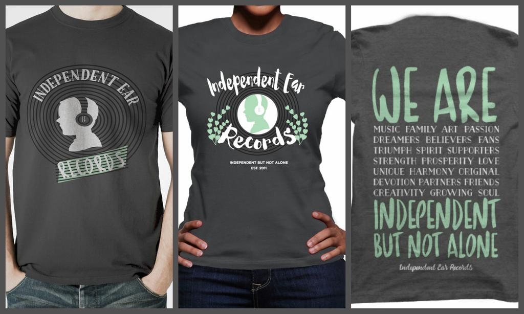 IndependentEar's tweet photo. Tomorrow we begin taking #preorders for the ALL NEW #IndependentEarRecords #TShirt!! Who's excited?? I know we are! http://t.co/9qYM3dFTWn