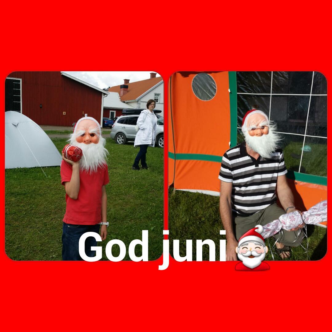 Tomtenpatorp's tweet photo. Då var torp slut😔 men se till att vara snälla så kanske vi kommer nästa år. God juni hohoho http://t.co/AdVwo0TAwk