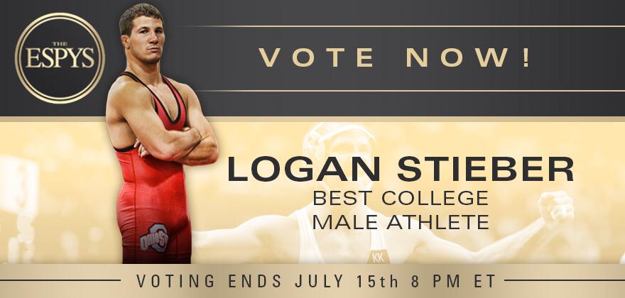 ✔️I voted for @_LogieBear_ for <a href="/ESPYS/">ESPYS</a> College Male Athlete of the Year!
Vote now: espn.go.com/espys/2015/ 
#GoBucks