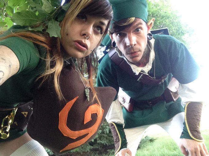 Eeeeek one more week till NerdCONgasm ? can't wait! @Mr_JohnnyDarko #CON #cosplay #nerdlove ? http://t