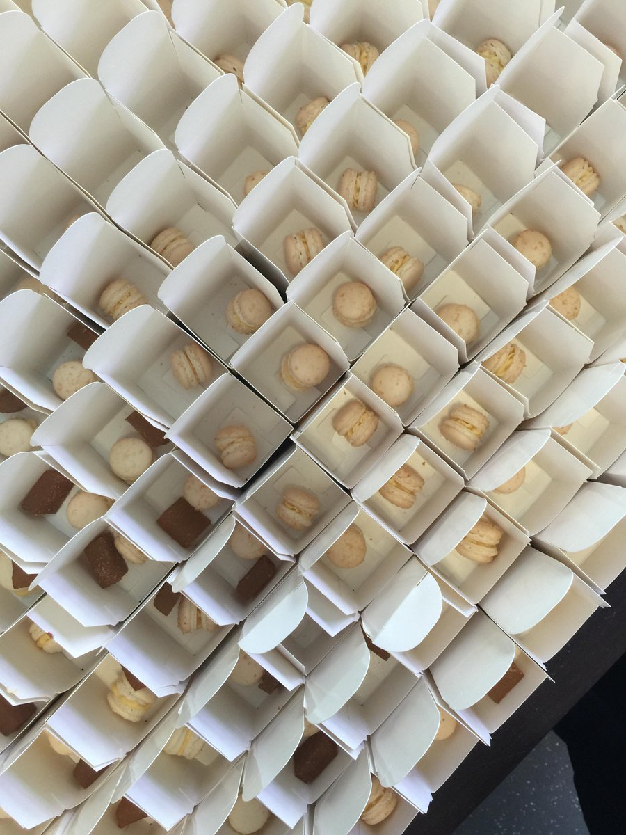 Getting our mini petit-fours ready!  <a href="/OzHarvest/">OzHarvest</a>  @Uber_Melbourne #ThinkEatSave