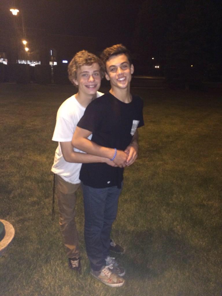 eIIierose's tweet image. Puberty hit them hard and like a bus 😍 @GraysonDolan @JackDail