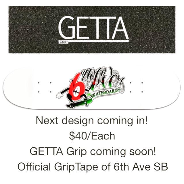 6thavesb's tweet photo. #new #logo #deck #design #6thavegear #6thave #skateboards http://t.co/Btmgtt5zS6