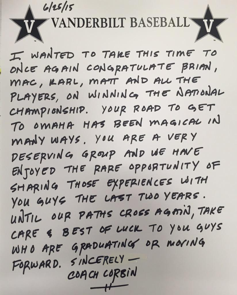 TimCorbin's tweet image. @UVABaseball