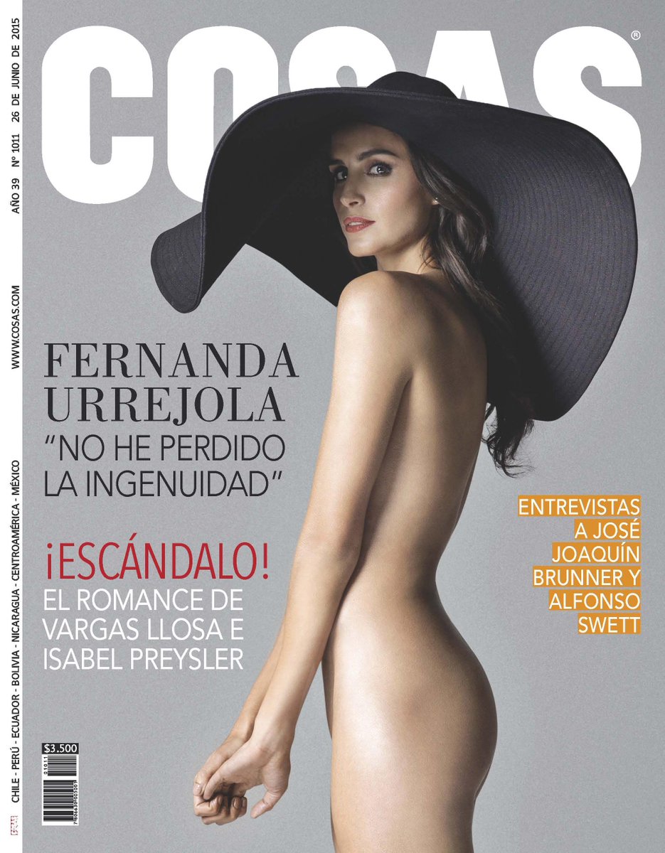 No te pierdas desde mañana @RevistaCosas con la preciosa Fernanda Urrejola ...