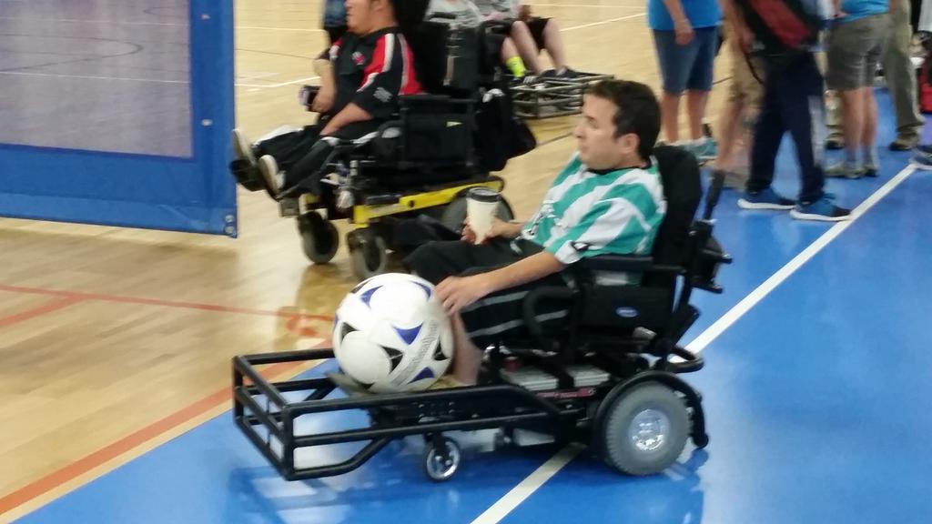 Guzzlerut's tweet photo. Boston Breakers beat Vermont Chargers 4-2 at the national power soccer tournament this afternoon http://t.co/MLDs2nJGm4