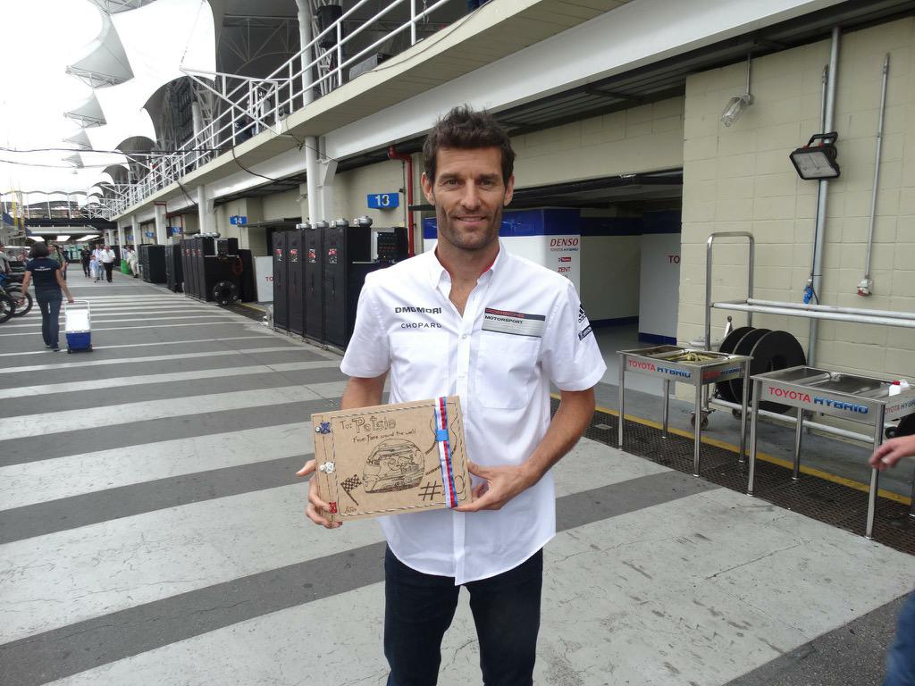  Happy Birthday to the best fan of Mark Webber & Ann Neal!           