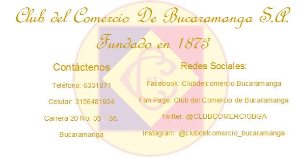 CLUBCOMERCIOBGA's tweet photo. ¡NUESTRAS REDES SOCIALES! http://t.co/dpCOgDXsEZ