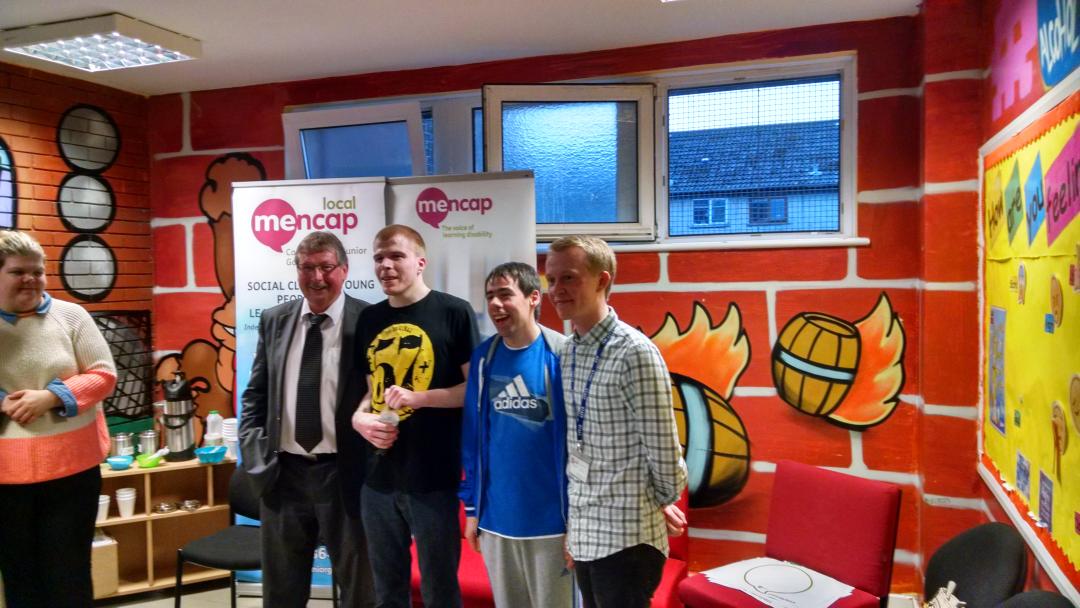 christinemulven's tweet photo. Round table event this evening #LDweek15 and #hearmyvoice. Crossroads Carrickfergus was joined by MP Sammy Wilson http://t.co/csPDDBnmGW