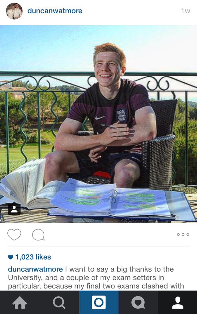 DuncanWatmore94's tweet photo. I want to say a big thanks to the University, and a couple of my exam setters in particular http://t.co/RgYU7QRS4o