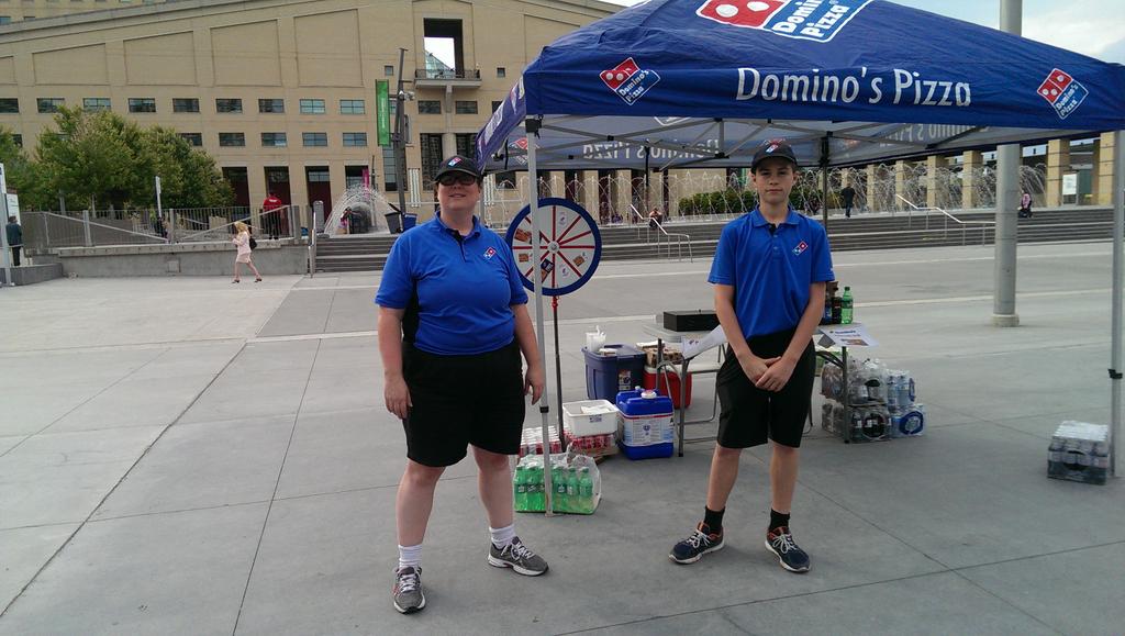 DominosCentral's tweet photo. All set up for #mcsmovienight @MCSEvents @MCSEvents come by and say hi!! http://t.co/m7XD3RUwbq