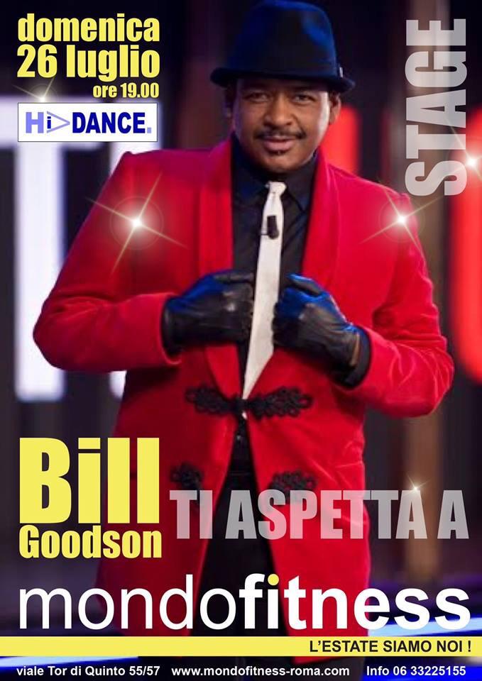Bill Goodson a Mondofitness-Roma!!