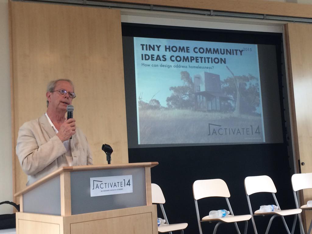 Yes! <a href="/in_situ_studio/">in situ studio</a> and <a href="/FrankHarmonArch/">Frank Harmon, FAIA</a> are introducing the the competition and winners! Standing room only