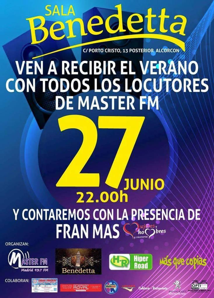 masterfm_es's tweet photo. Ya podemos decir, que solo falta 1 día para la mejor fiesta del verano..... http://t.co/vkqHW4jepW