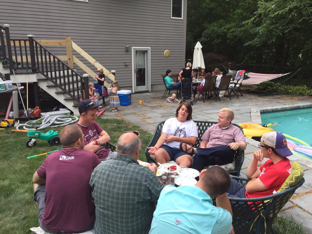 SummerLINK Boston w/ <a href="/GenerationLINK/">Generation LINK</a> is officially on. Enjoying a BBQ tonight w/ the <a href="/redemptionhill/">RedemptionHillChurch</a> leadership team
