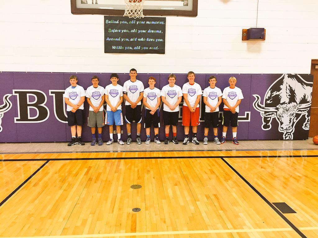 CampBballin's tweet photo. had a blast Bballin' in Burwell with the Longhorns, great group of kids #BballinBurwell http://t.co/nMdSGdevBj