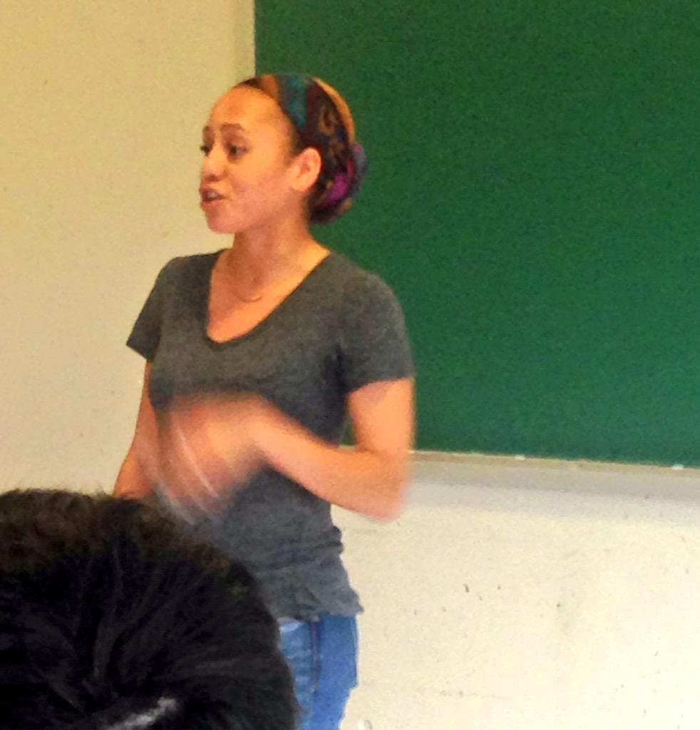 collegequinton's tweet photo. #MarrenaRobinson "I wanted to be the #Lebron of nuclear engineering." #mathroots2015 #BlackExcellence http://t.co/nUnePJC621
