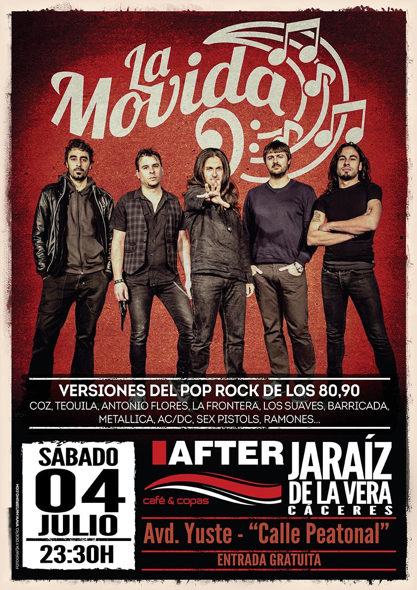 Aftercafeycopas's tweet photo. Pop rock 80´s,90´s.. "LA MOVIDA" Sabado 4 de Julio SALA AFTER, Jaraíz de la Vera http://t.co/UEJgtNvujx