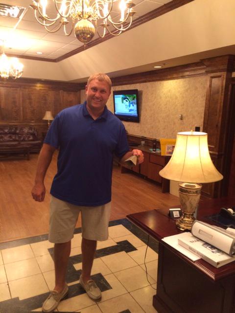 MT_BRAA's tweet image. MT staff is #ALLIN. Are you? @CoachMikePolly ringing the bell today after renewing his membership! #TRUEcommitment