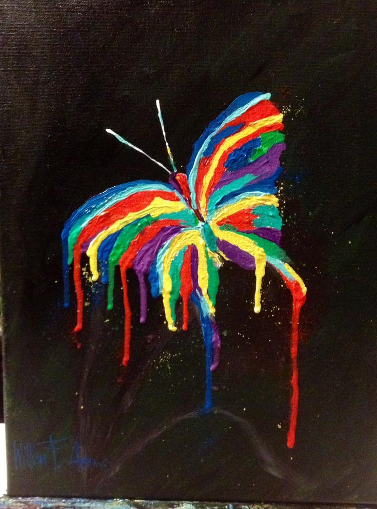 artfinderlatest's tweet image. Molten Rainbow by William F. Adams #acrylic #painting #art artf.in/pYuxFQ @artfinder