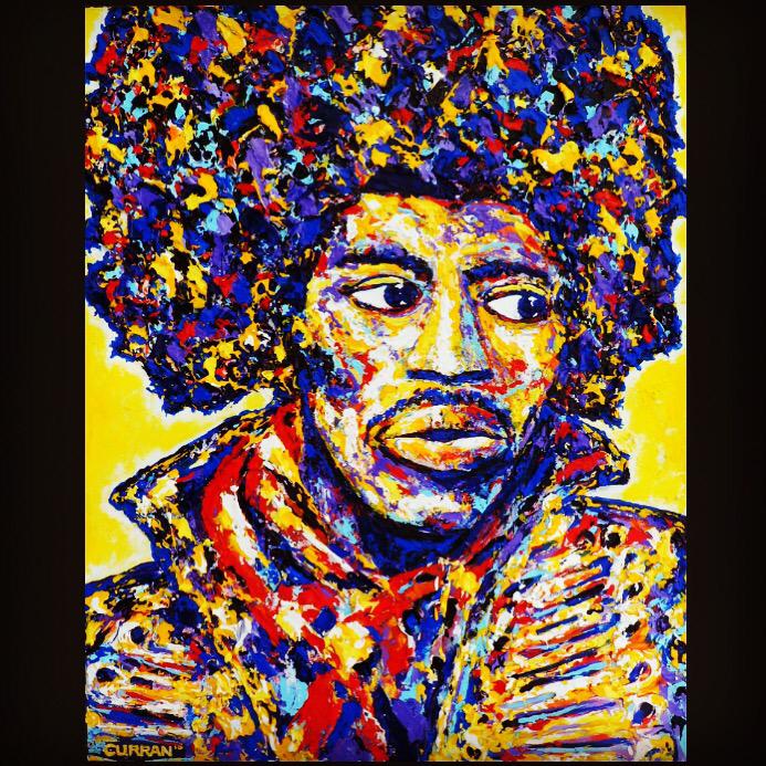 danielcurranart's tweet photo. "When I die, just keep playing the records." #art #artwork #acrylic #jimi #jimihendrix #hendrix #danielcurranart http://t.co/lDhGi7bP5P