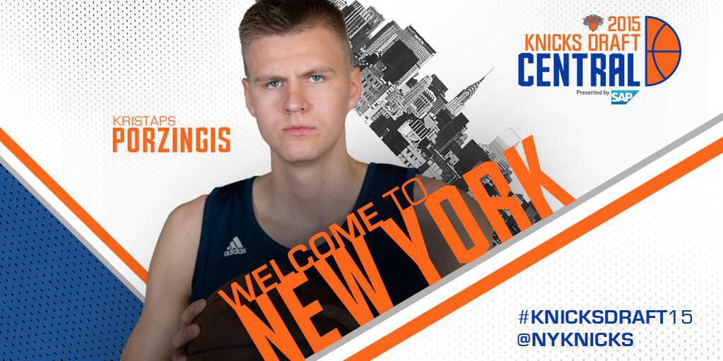 CowboysNation's tweet photo. I KNEW I recognized Porzingis from somewhere. http://t.co/K9EMAVCq8B