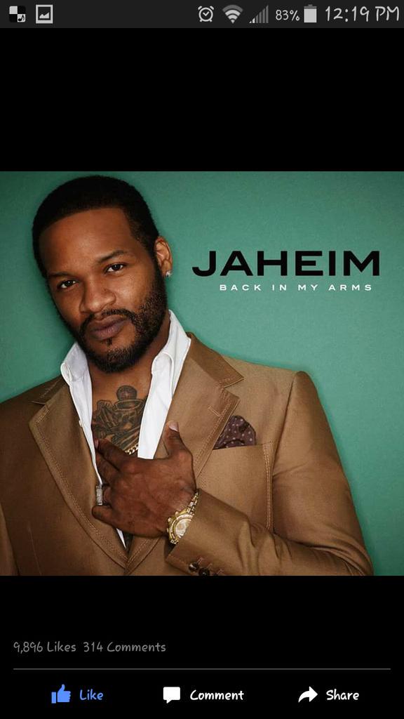 MzWill_I_am_Son's tweet photo. Yess..... my boo @officialjaheim is back at it lady's #lovethisman I am #backinhisarms #lol #jaheim #realrandb http://t.co/VJQzdCNGHf
