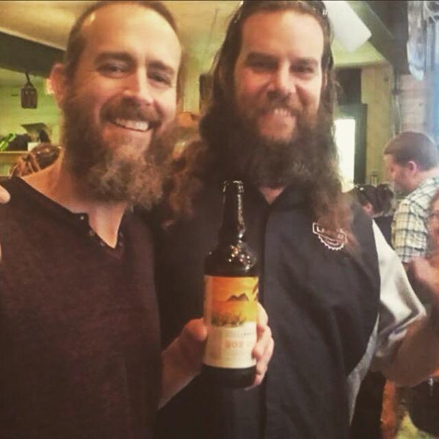 lanikaibrewing's tweet image. LBC brewer stoked to be sharing our 808 IPA with Greg Koch from @StoneBrewingCo.