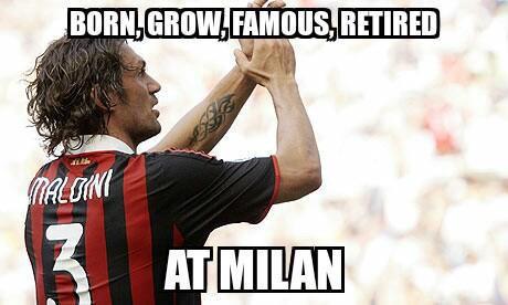 Happy birthday to the legendary Paolo Maldini, 31 years of loyalty, auguri capitano    