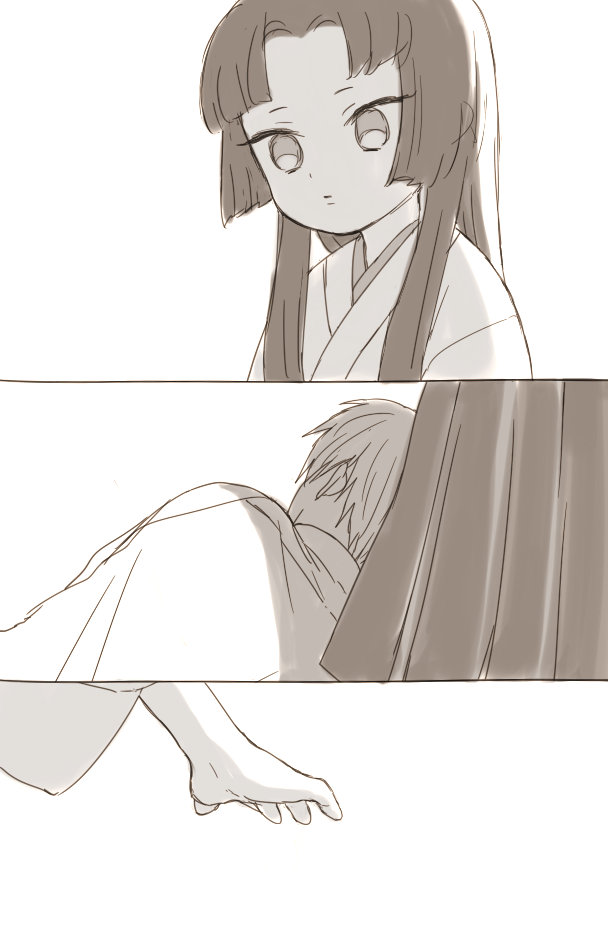 (長谷部と幼女審神者)
毎日朝、起こしに来てくれた近侍が今日はなぜか来ない
と思って一人で近侍のとこに行った幼女審神者
#刀さに版この絵に文章をつけるとしたら
長谷部と幼女の話とても好きです…良ければどうぞ...! 
