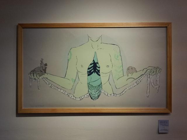 Flight64Studio's tweet image. Beautiful, subtle, complex #screenprints by Diana Walsh at @Flight64Studio behind Branch bar #lastthursday #pdxart