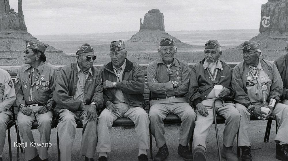 nytimesphoto's tweet photo. A Japanese photographer spent 40 years documenting Navajo code talkers http://t.co/zd1jMzK5Hx http://t.co/pnBvmWzsqN