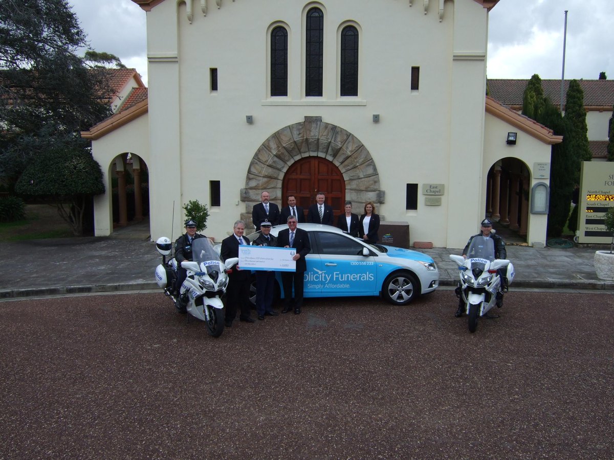 SimplicityAU's tweet photo. Simplicity Funerals NSW sponsors the annual Police Wall to Wall Ride. Why not join us in 2015: http://t.co/vwW6URObDF http://t.co/4AYxJESNld