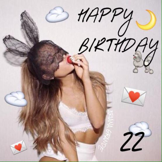  Ariana Grande Happy Birthday   