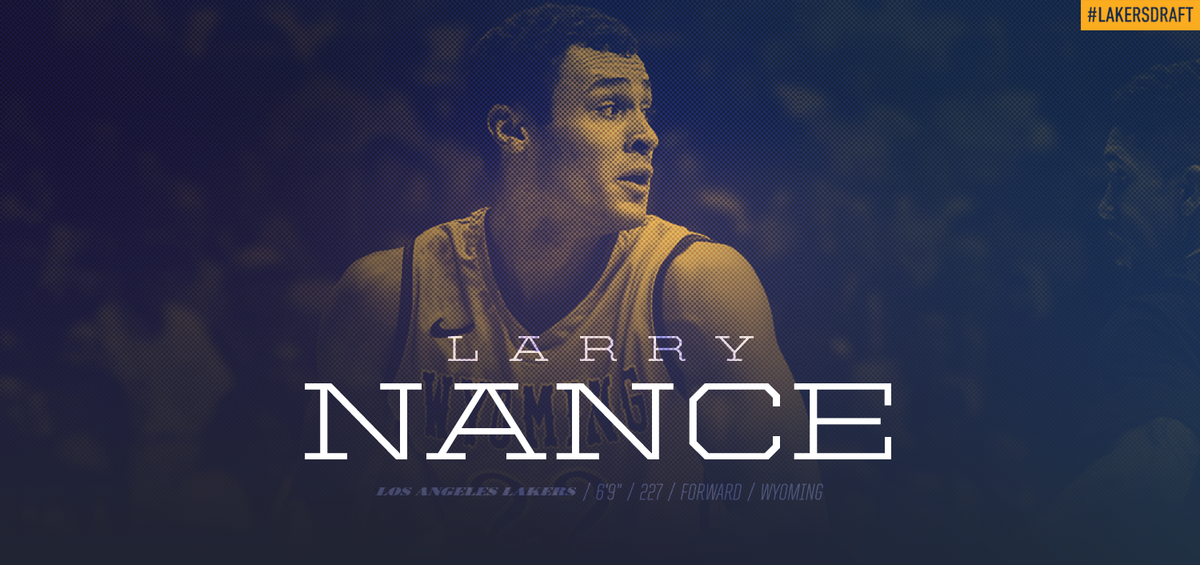 Lakers's tweet photo. Welcome to Los Angeles, Larry Nance Jr.! http://t.co/pix6r5Pt0N