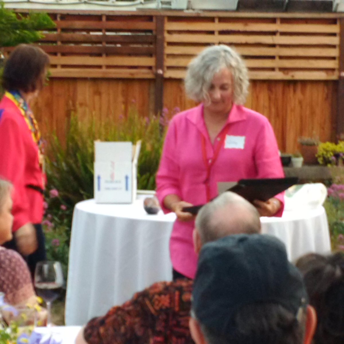 PAURotary's tweet photo. Judy gets #rotary award for amazing work with the gala http://t.co/CuxvyXlAS5