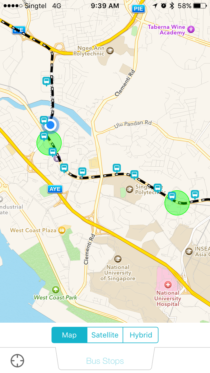 You can now locate buses on the latest update of SG Buses. 
itunes.apple.com/app/apple-stor…