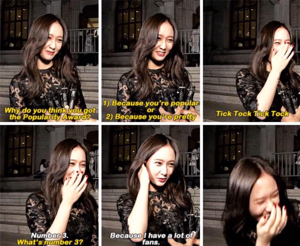 OnlySooJung's tweet photo. Krystal fans =number 3 http://t.co/5DmfQlNRn1