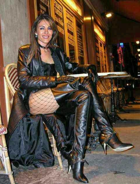 planter Gelovige Ijver leather lover on Twitter: "Liz Hurley, looking great in leather  http://t.co/fxj5ZB1oKn" / Twitter