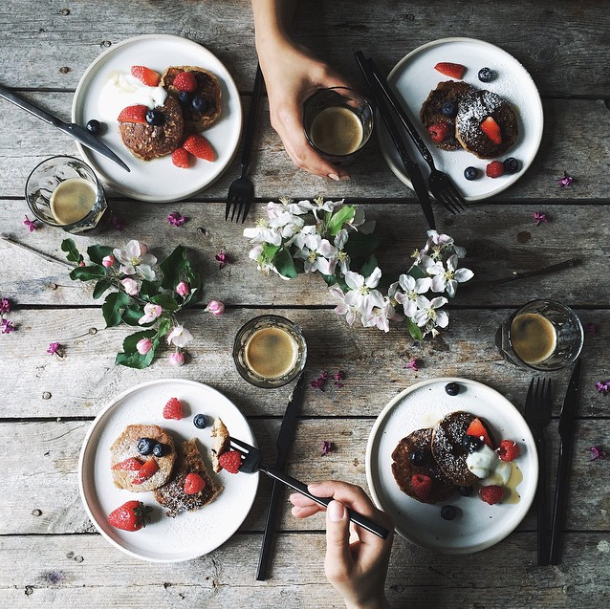 Sundays are for brunch with pals. Photo by <a href="/_foodstories_/">Our Food Stories</a>.