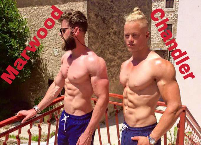 Heed_Army's tweet photo. The boys @Jmarzy44 and @jamie_chandler4 enjoying being back in pre season training #zeus and #zeusjr http://t.co/wBopTwnc2w