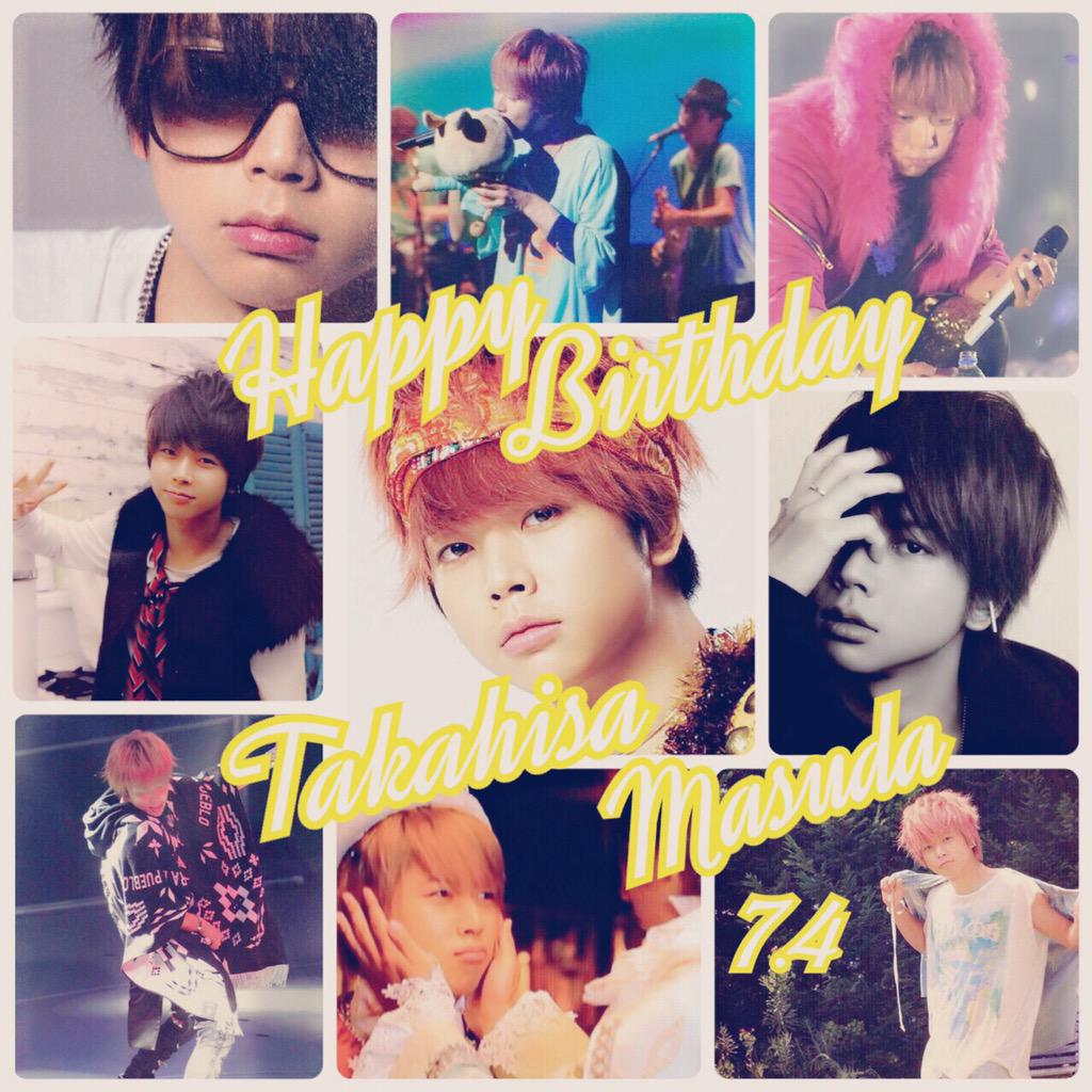  Happy Birthday Takahisa Masuda       29                                                                 I LOVE YOU 