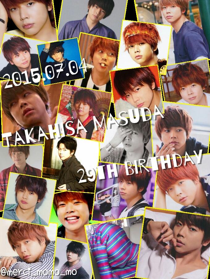 29th Happy Birthday Takahisa Masuda                                                                          