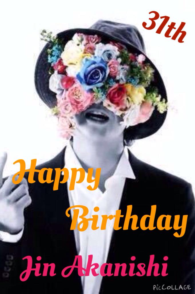 Happy Birthday Jin Akanishi 