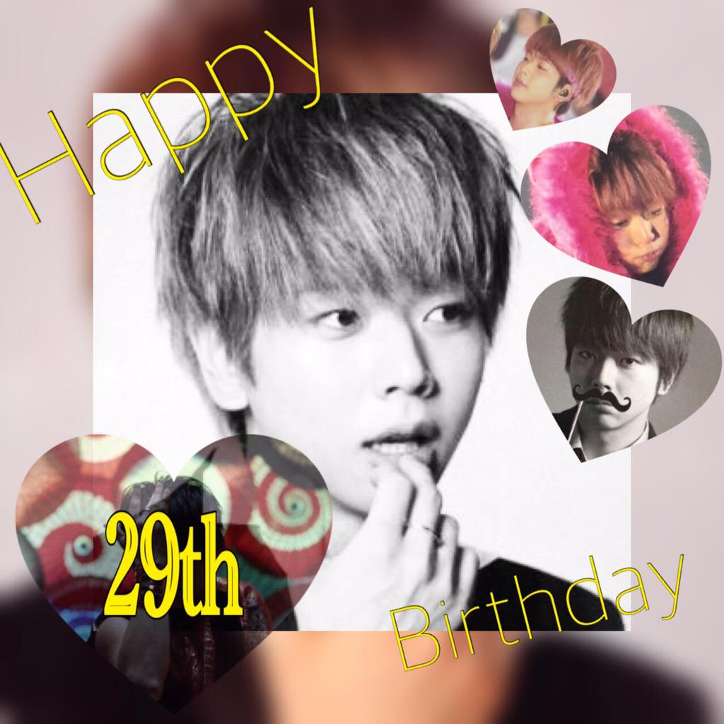 Takahisa Masuda Happy Birthday!!!!
Thanks for your mighty smile :)                        