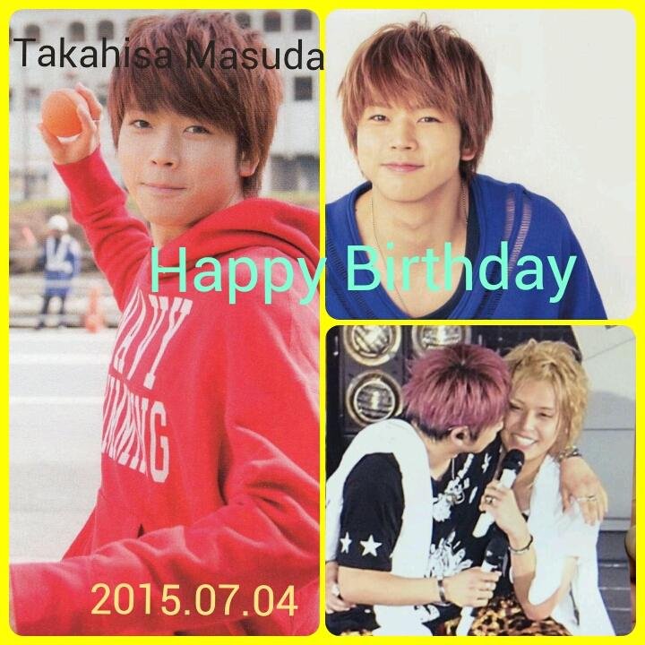  * Happy Birthday to 
                                Takahisa Masuda *      29                                     