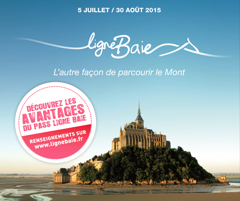 Mont_StMichel's tweet photo. À compter du 5 Juillet jusqu’au 30 Août, #LigneBaie reprend du service. http://t.co/OExXNfiZs9 http://t.co/2932GAIxnC