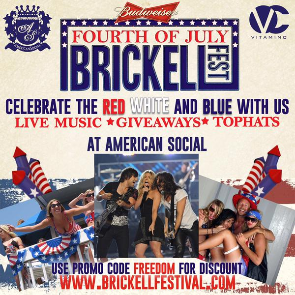 AmericanSocial2's tweet image. Join @BrickellFest &amp;amp; 2 time Grammy nominees @LocosPorJuana for an unforgettable 4th tom'w!
locosporjuana.com