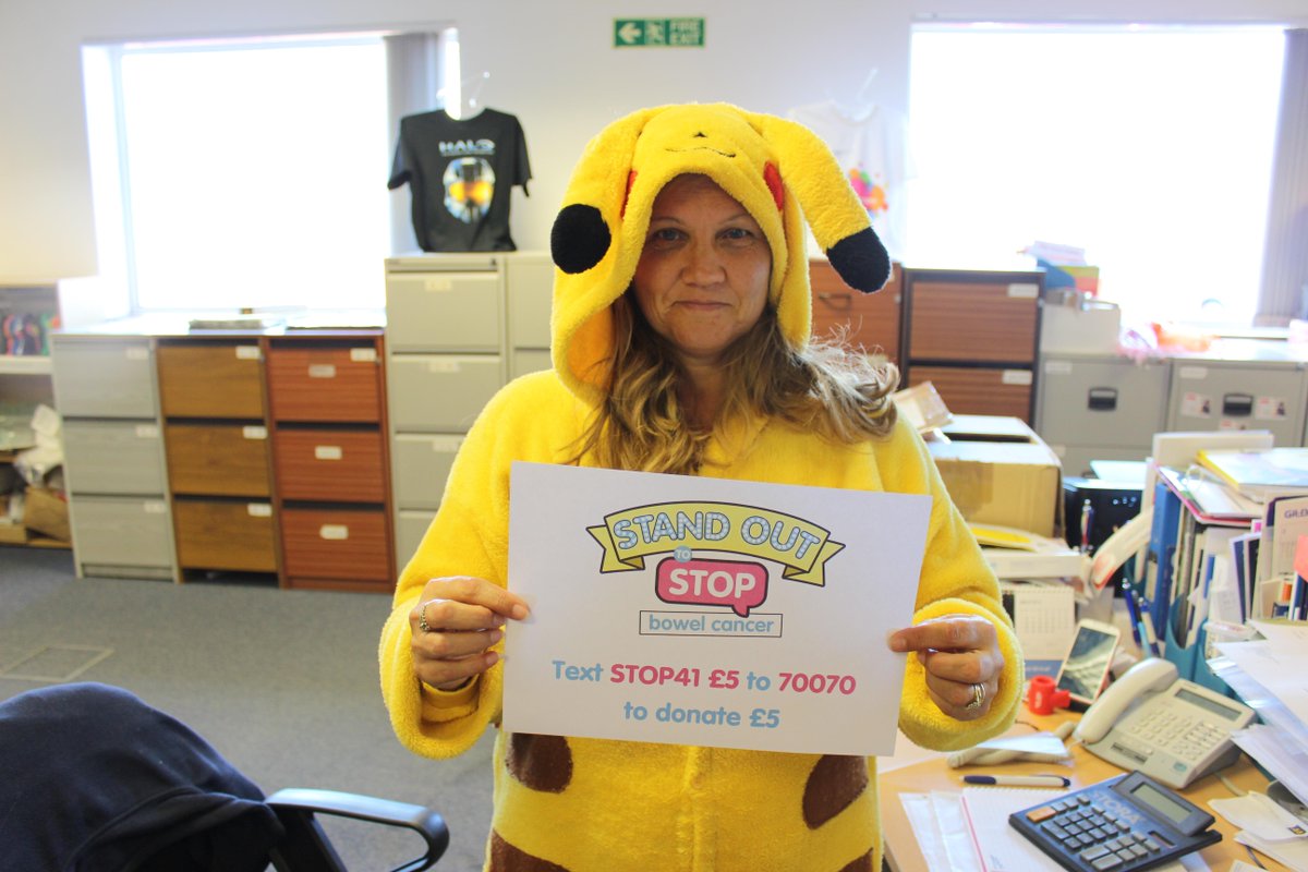 uk_geiger's tweet photo. Gary, Jon (Happy Birthday!), Justin and Michele at @BTCGroup Are all Standing out to Stop! #StandOutToStop http://t.co/xJieTXPJfp