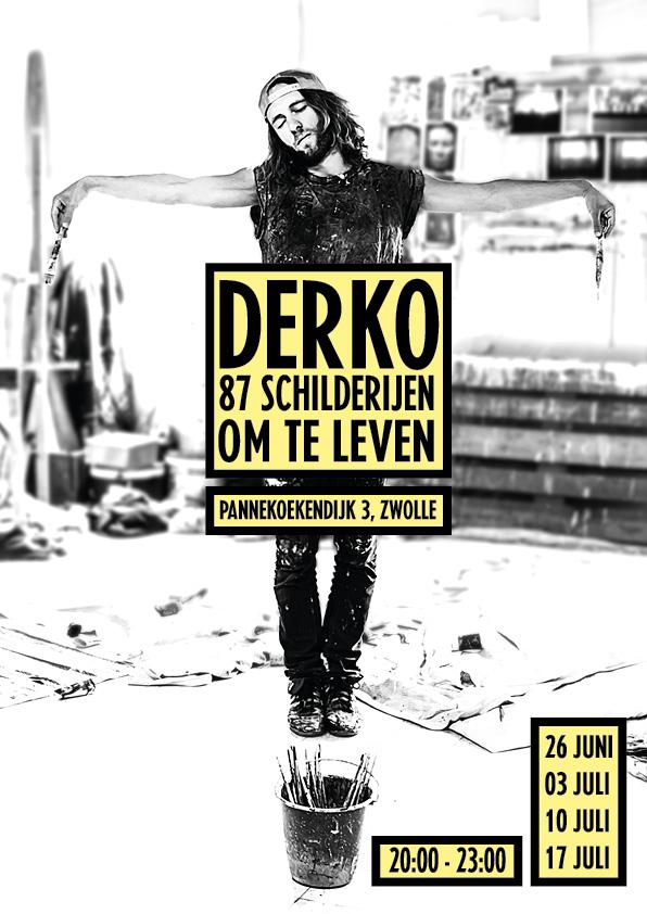 Vanavond je tweede kans om de expositie van Derko in Half Laf te bezoeken! facebook.com/events/1610796…